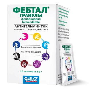 ФЕБТАЛ® гранулы. Для приема внутрь: описание, применение, купить по цене производителя